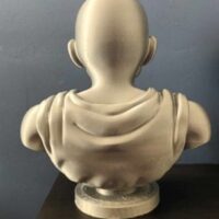 Buste de Krillin vu de dos dans Dragon Ball Z