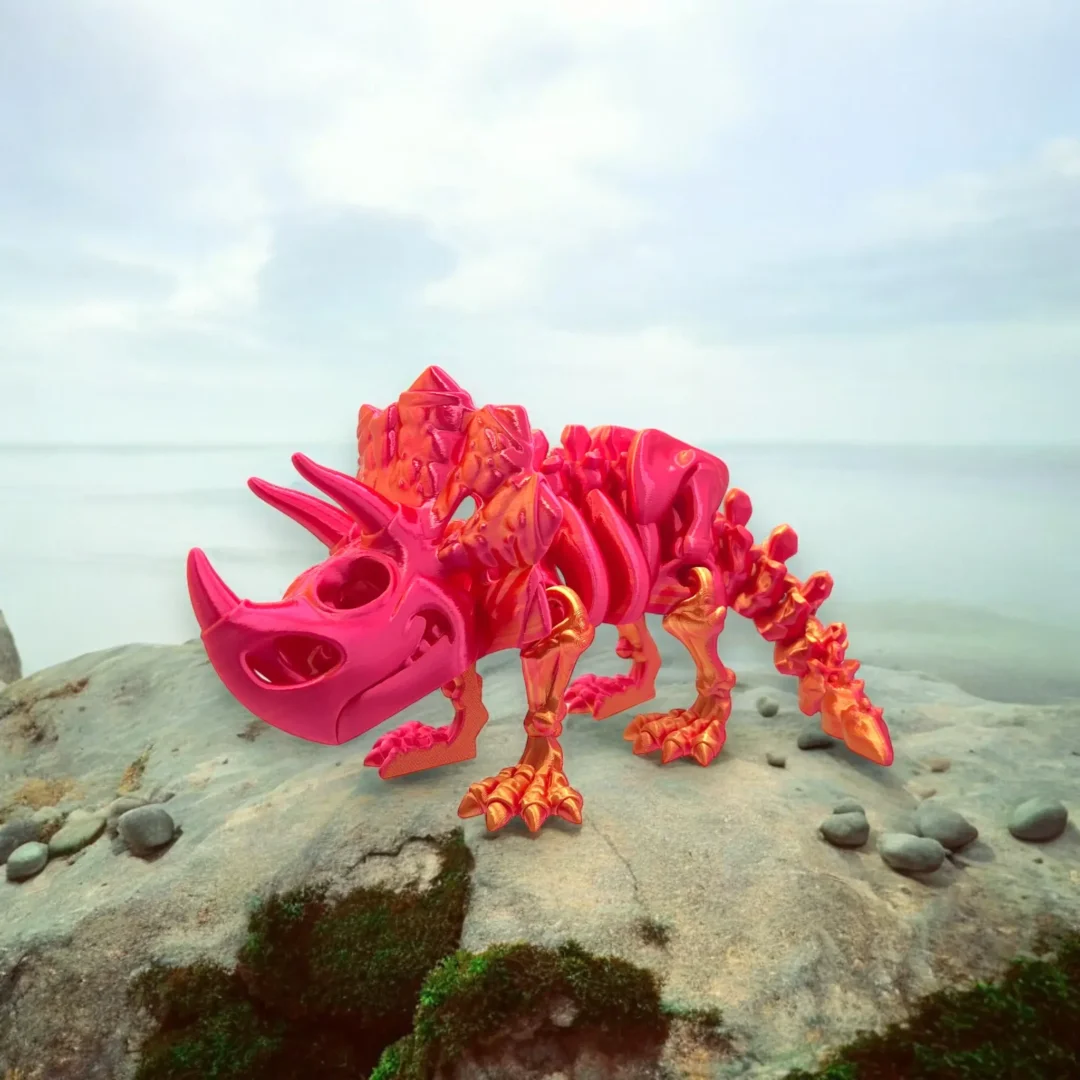 IMG_5249 Tricératops en 3D de la collection des Wigzzy