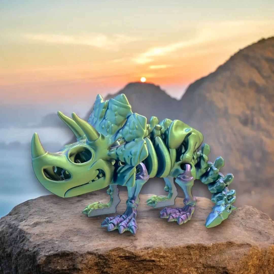 IMG_5272 Tricératops en 3D de la collection des Wigzzy