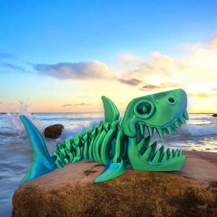 Requins en 3D de la collection des Wigzzy