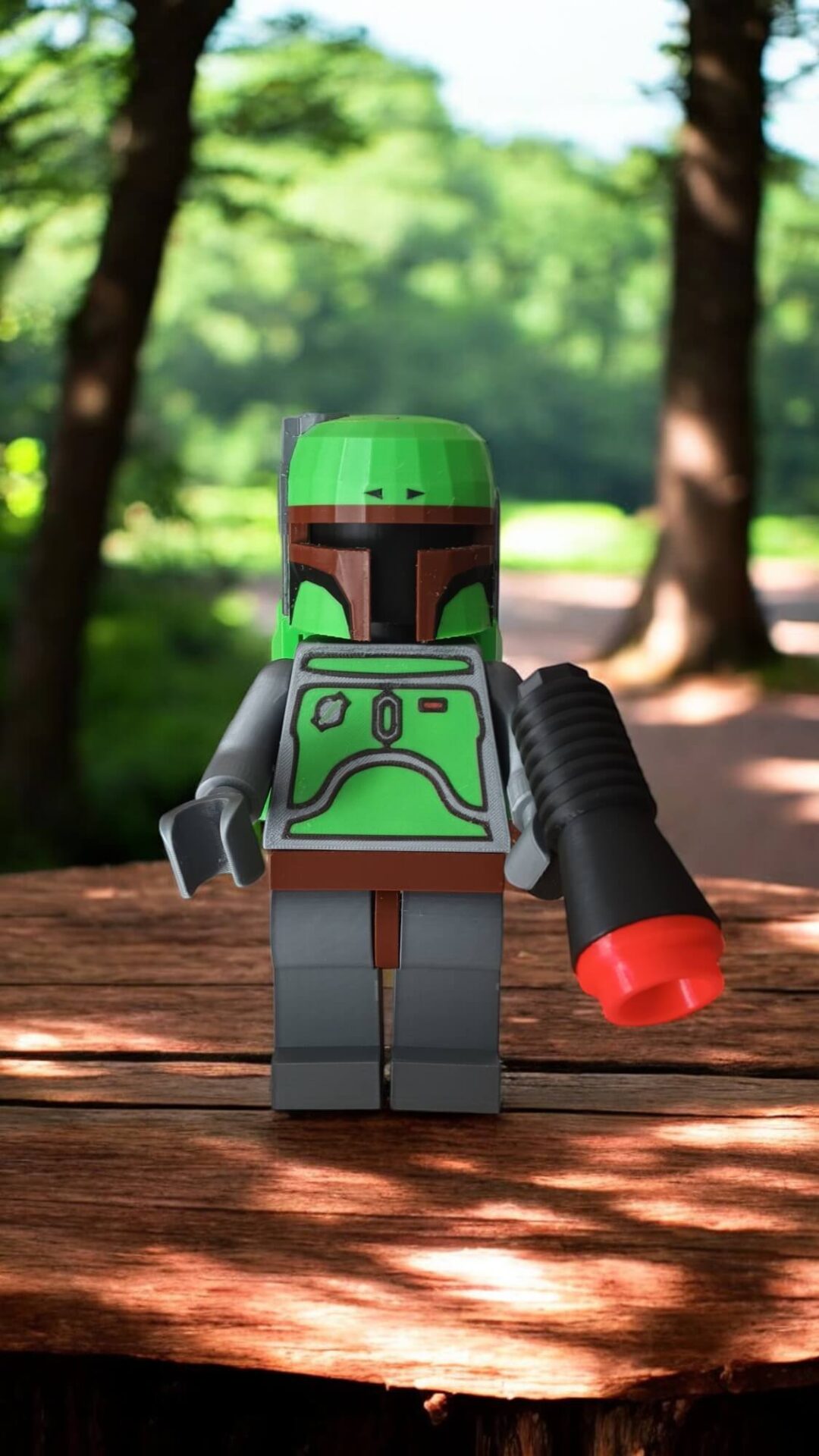 Lego Boba Fett Star Wars réalisé en 3D Lego Boba Fett Star Wars réalisé en 3D