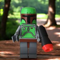 Lego Boba Fett Star Wars réalisé en 3D Lego Boba Fett Star Wars réalisé en 3D