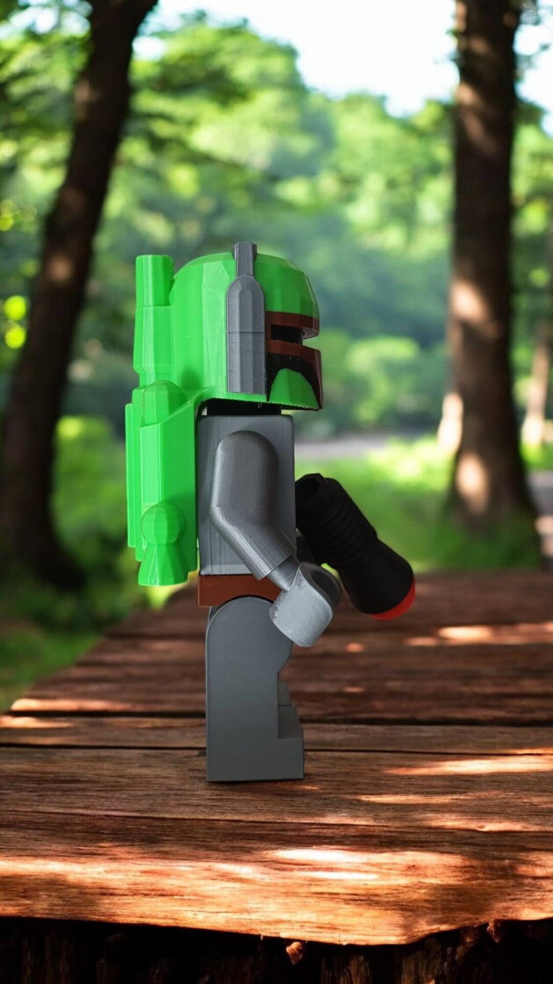 Lego Boba Fett Star Wars réalisé en 3D Lego Boba Fett Star Wars réalisé en 3D