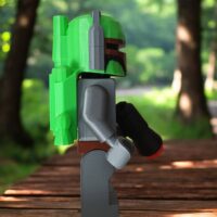 Lego Boba Fett Star Wars réalisé en 3D Lego Boba Fett Star Wars réalisé en 3D