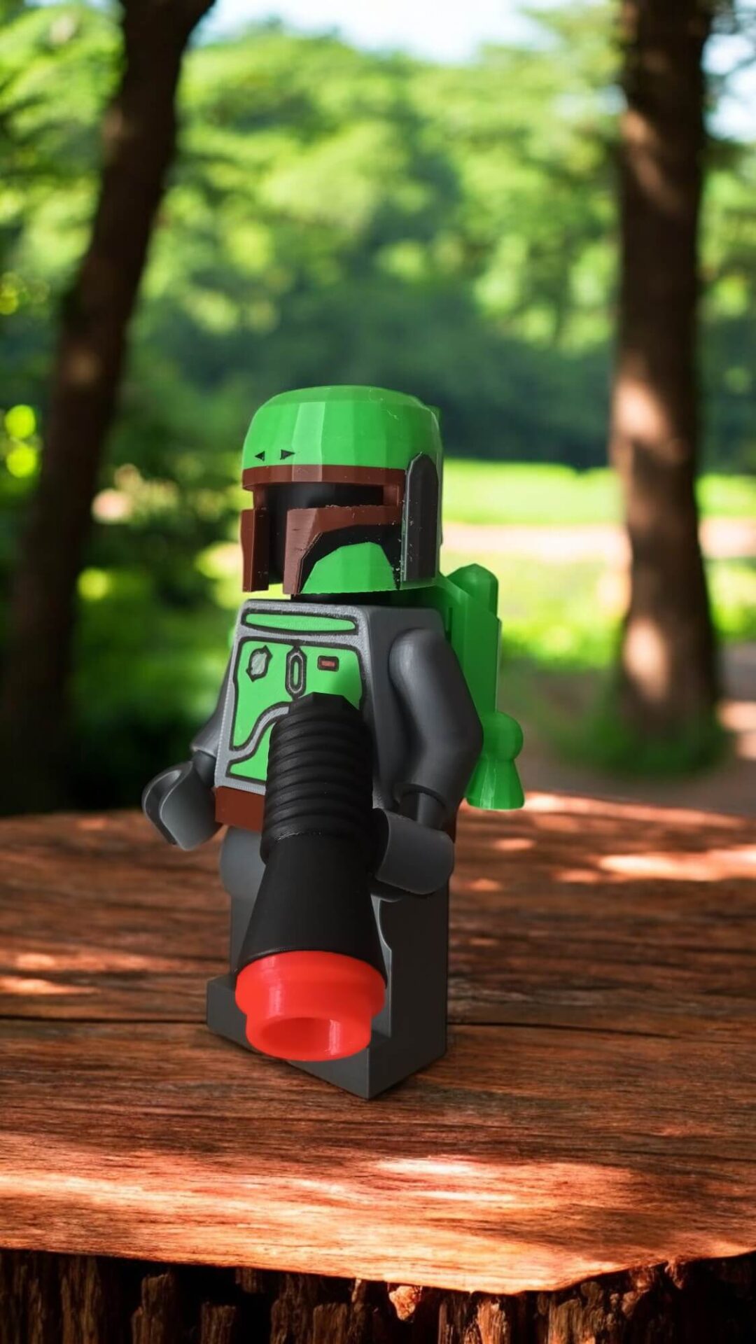 Lego Boba Fett Star Wars réalisé en 3D Lego Boba Fett Star Wars réalisé en 3D