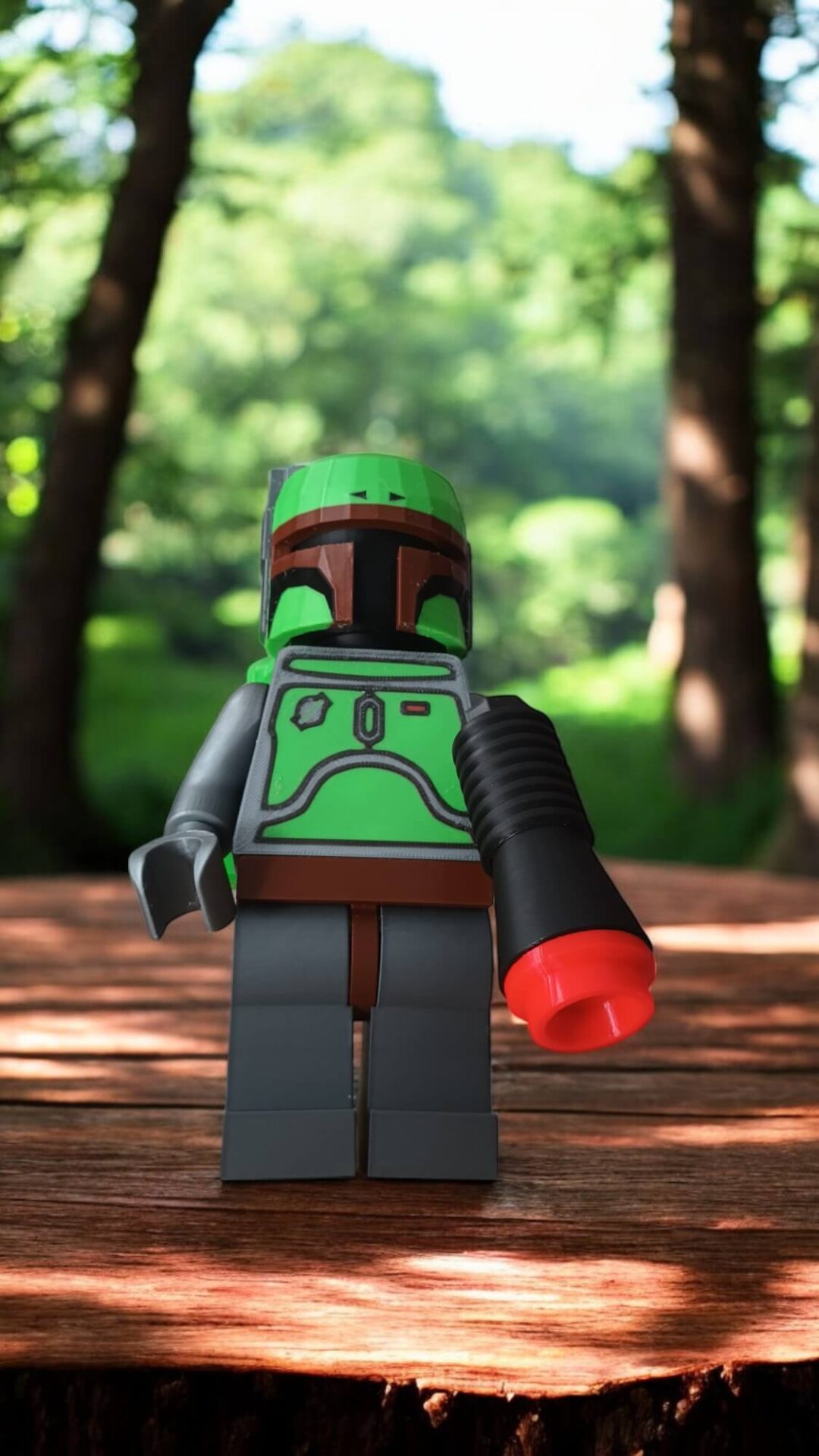 Lego Boba Fett Star Wars réalisé en 3D Lego Boba Fett Star Wars réalisé en 3D