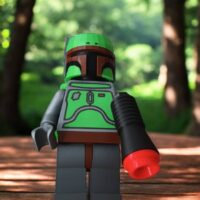 Lego Boba Fett Star Wars réalisé en 3D Lego Boba Fett Star Wars réalisé en 3D