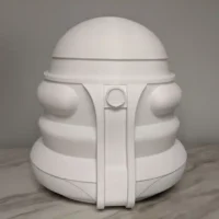 Casque Airborne Trooper – arrière Casque Airborne Trooper Star Wars – vue arrière