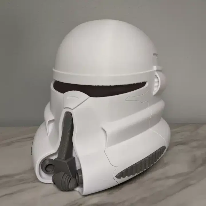 Casque Airborne Trooper Star Wars – vue trois-quarts