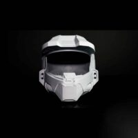 Casque 3D imprimé – vue de face