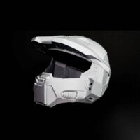 Casque 3D imprimé – profil gauche