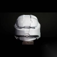 Casque 3D imprimé – vue arrière