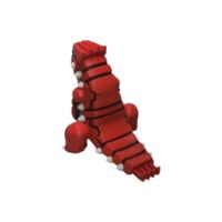 Figurine par Maxtrim3D Mini Groudon
