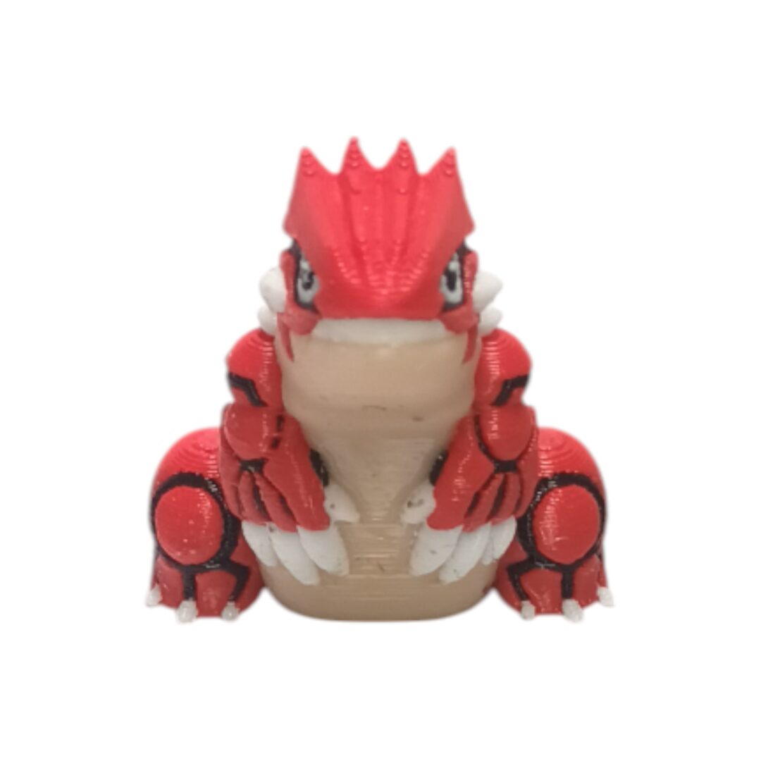 Figurine par Maxtrim3D Mini figurines Pokémon Groudon