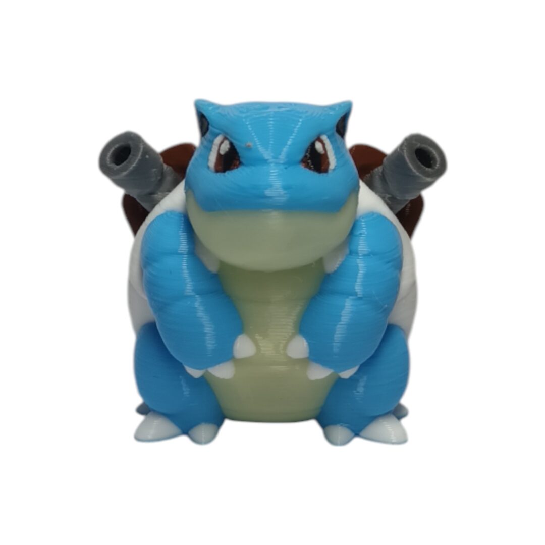 Figurine Tortank par Maxtrim3D Figurine PokePlay imprimé en 3D
